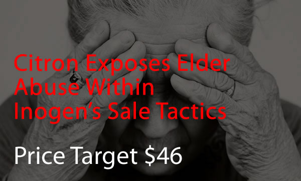 Citron Exposes Elder Abuse at Inogen